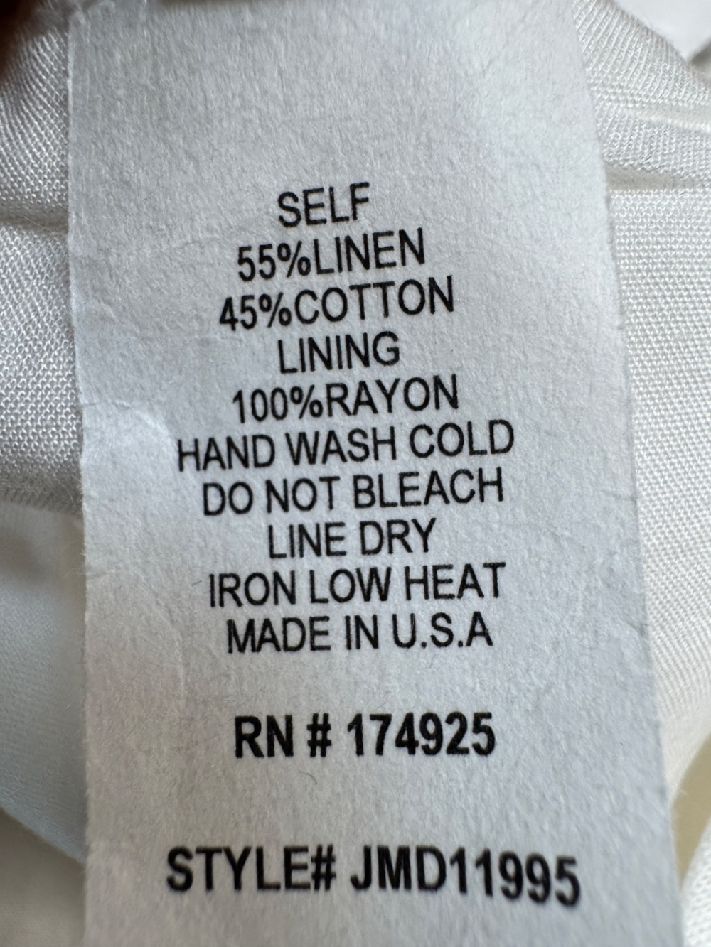 IVORY HIGH LOW PUFF SLEEVE LINEN MIDI DRESS - NWOT - Picture 15 of 15